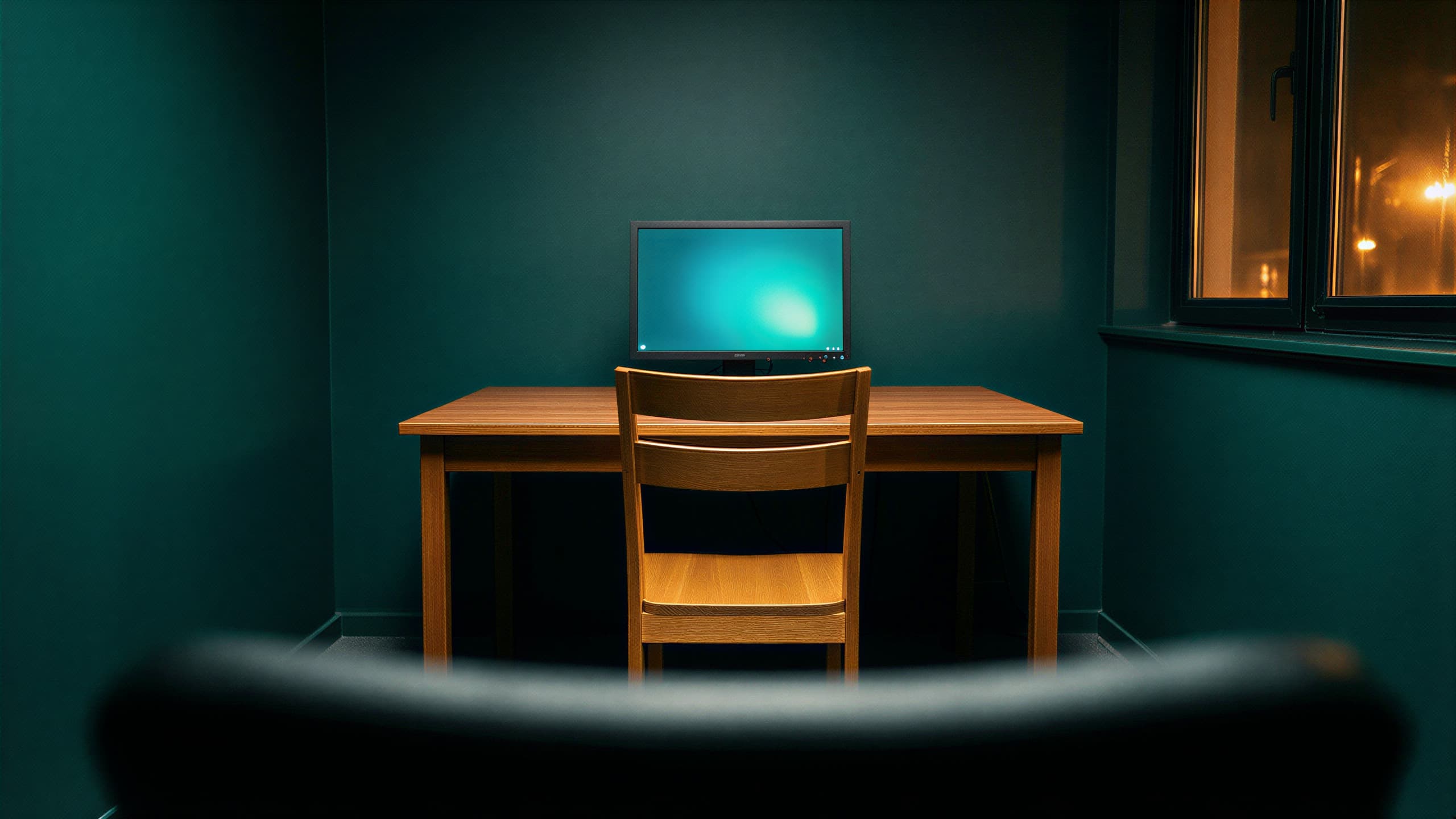 The quote desk, in the studio